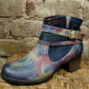 L’artiste Shazzam leather bootie